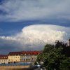 Pogled na nakovalo  nevihte nad Mengeškim poljem 22.6.2013   ynos